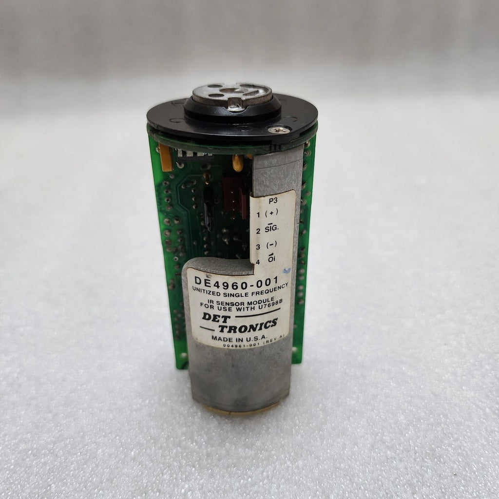 DET TRONICS DE4960-001 UNITIZED SINGLE FREQUENCY IR SENSOR MODULE 004961-001