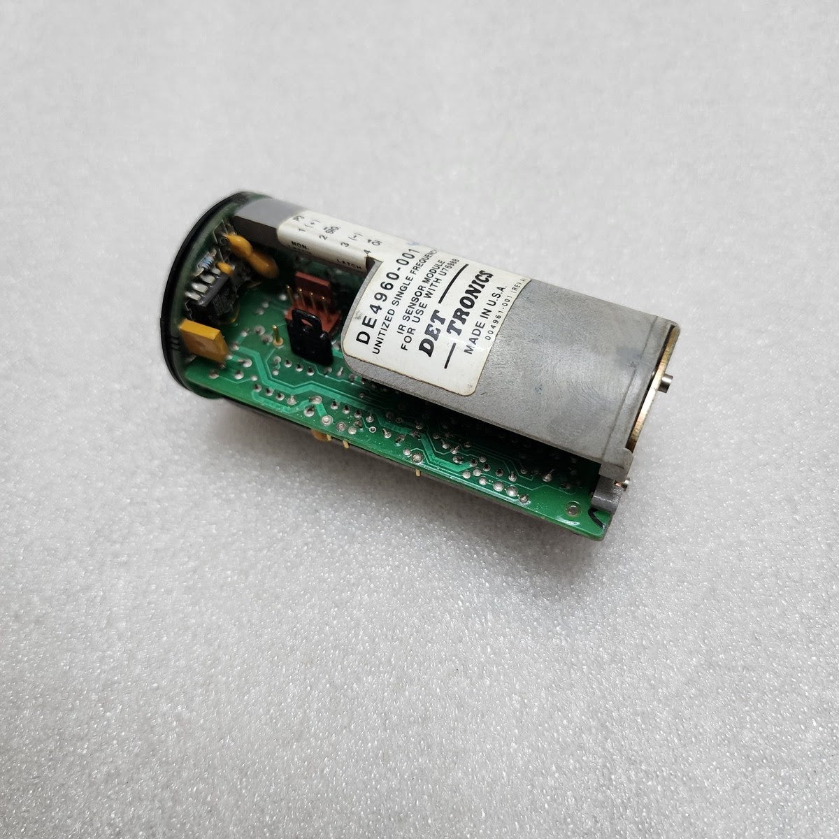DET TRONICS DE4960-001 UNITIZED SINGLE FREQUENCY IR SENSOR MODULE 004961-001