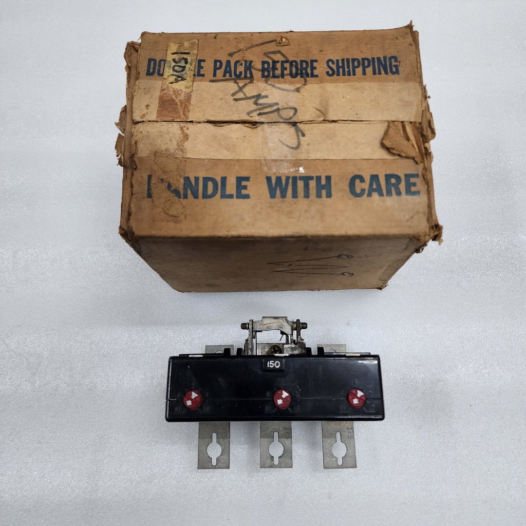 WESTINGHOUSE KA3150TV AB BREAKER TRIP UNIT 150A 459D985G21 3-POLES