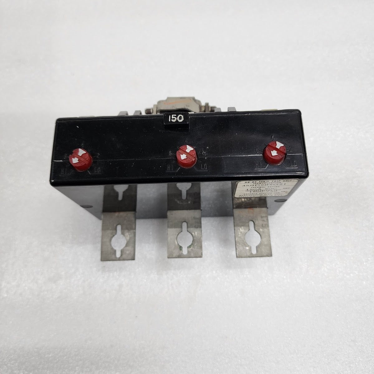 WESTINGHOUSE KA3150TV AB BREAKER TRIP UNIT 150A 459D985G21 3-POLES