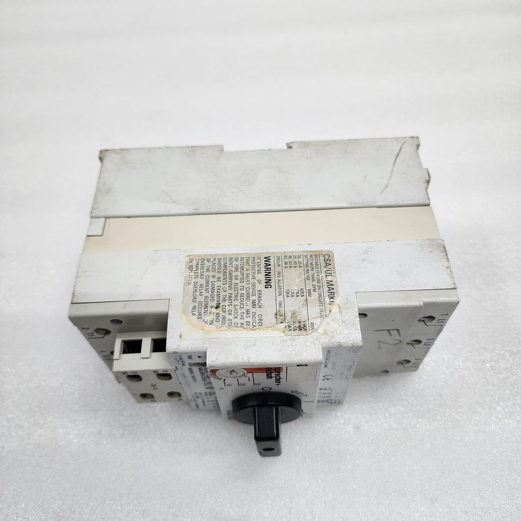 SPRECHER + SCHUH KTA3-100-40A MOTOR CIRCUIT CONTROLLER 25-40A KTA310040A