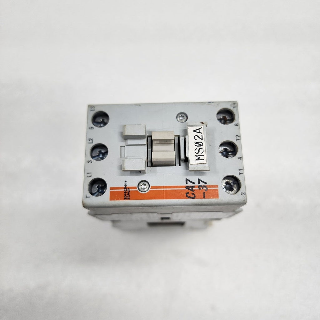 SPRECHER + SCHUH CA7-37D-00 MAGNETIC CONTACTOR COIL VOLTAGE 24VDC