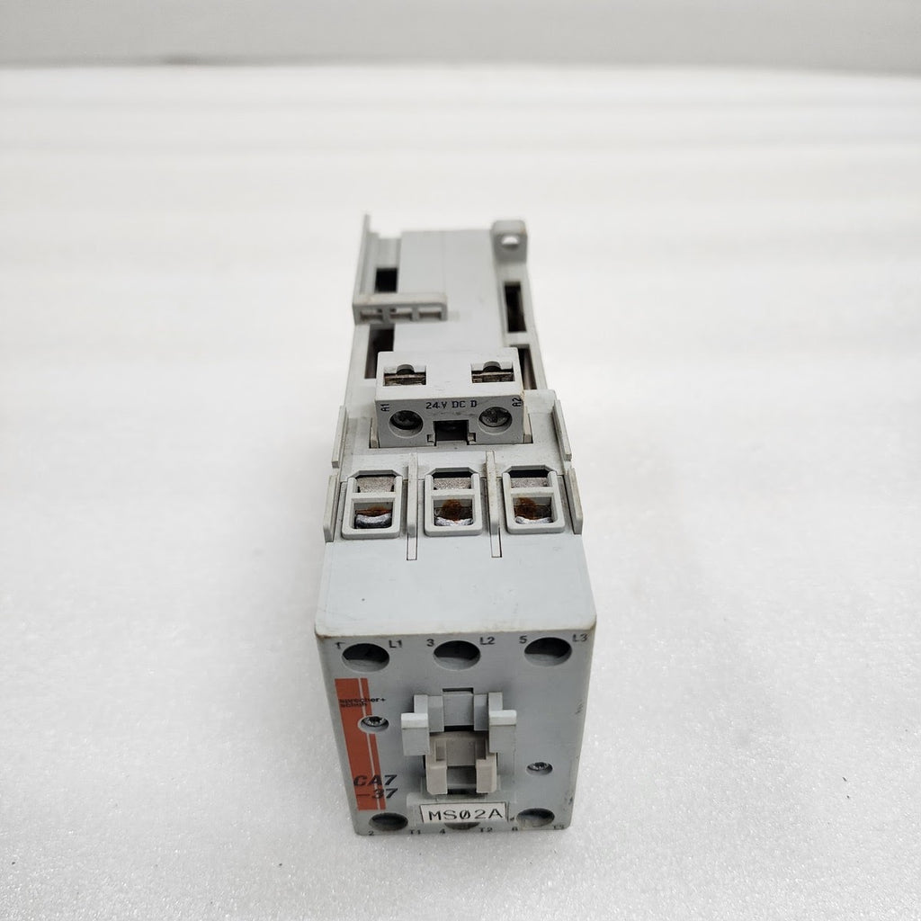 SPRECHER + SCHUH CA7-37D-00 MAGNETIC CONTACTOR COIL VOLTAGE 24VDC
