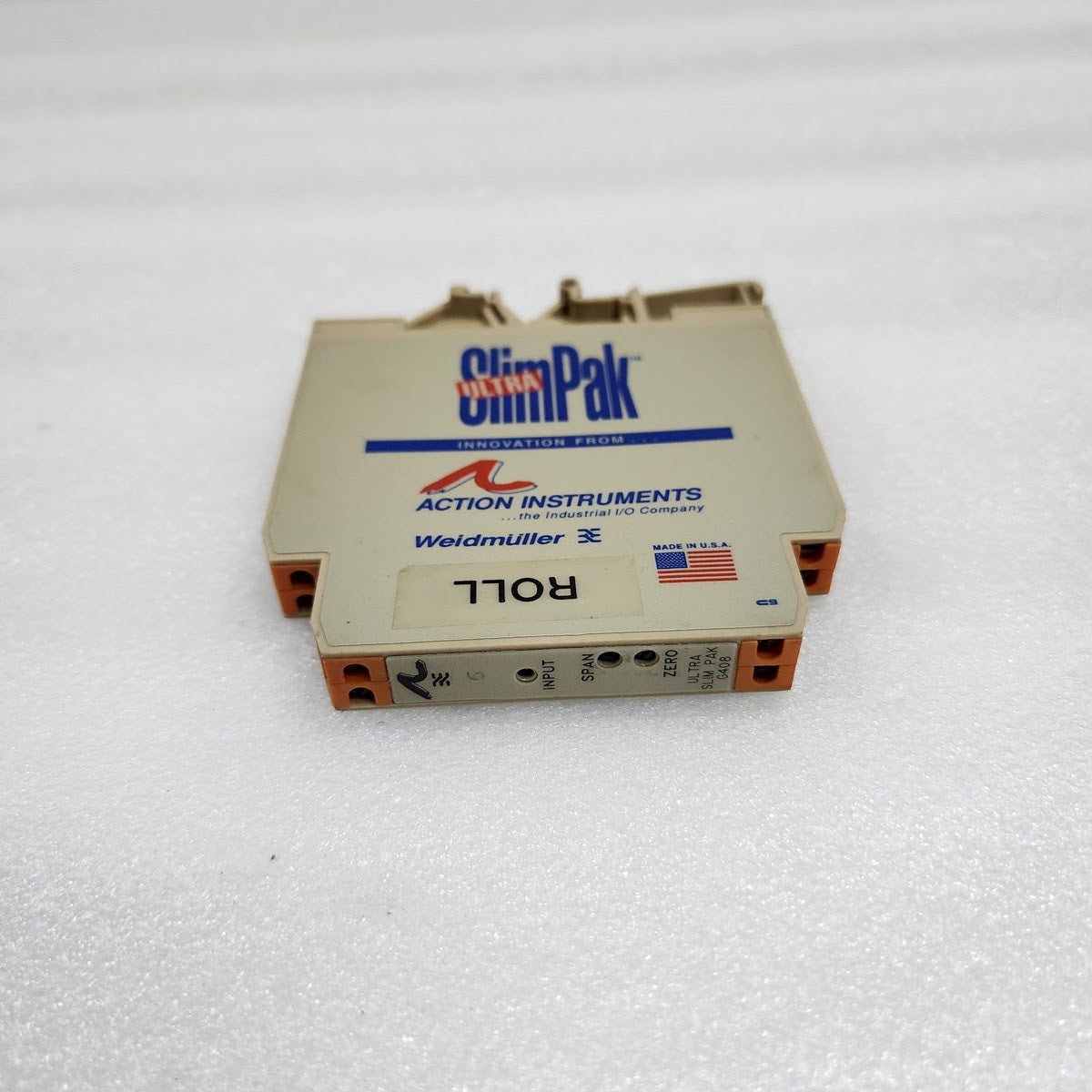 WEIDMULLER ULTRA SLIM PAK G408 DC-INPUT FIELD CONFIGURABLE ISOLATOR G408-0000