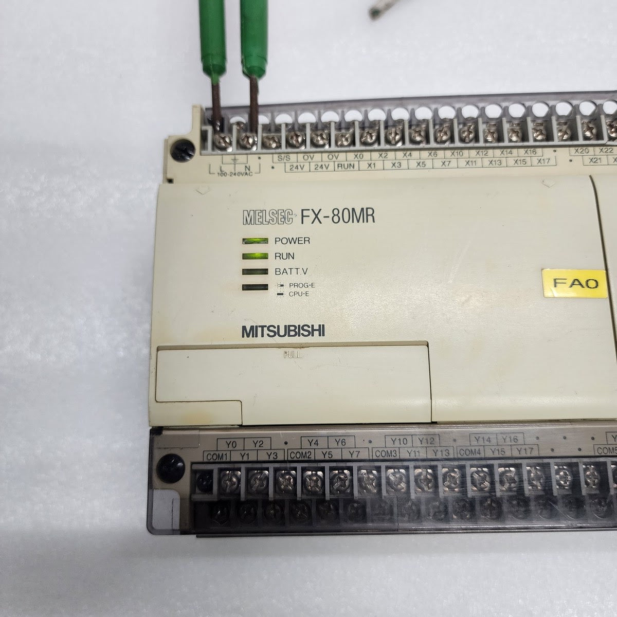 MITSUBISHI FX-80MR-ES/UL PROGRAMMABLE CONTROLLER 100-240V