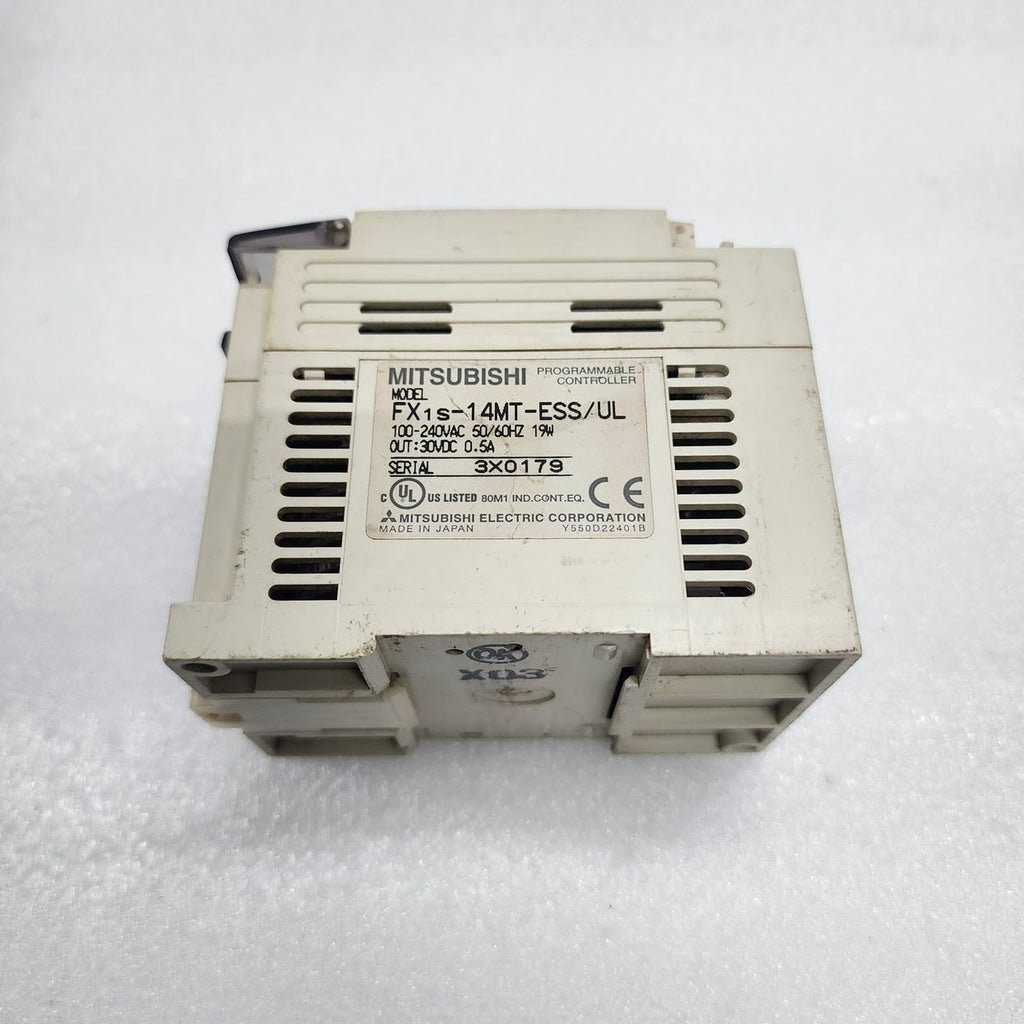 MITSUBISHI FX1S-14MT-ESS/UL PROGRAMMABLE CONTROLLER PLC 100-240V