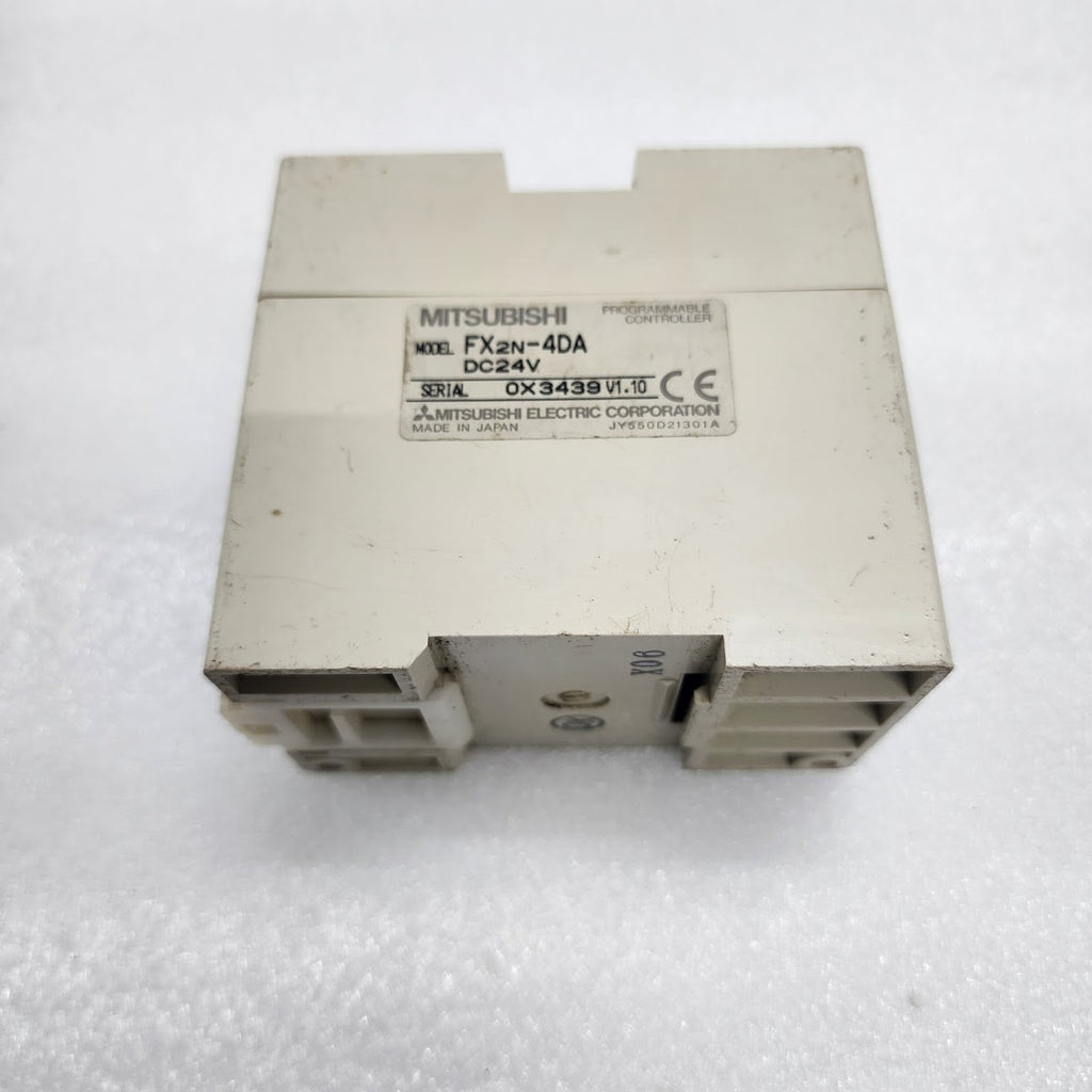 MITSUBISHI FX2N-4DA PLC PROGRAMMABLE CONTROLLER 24V DC