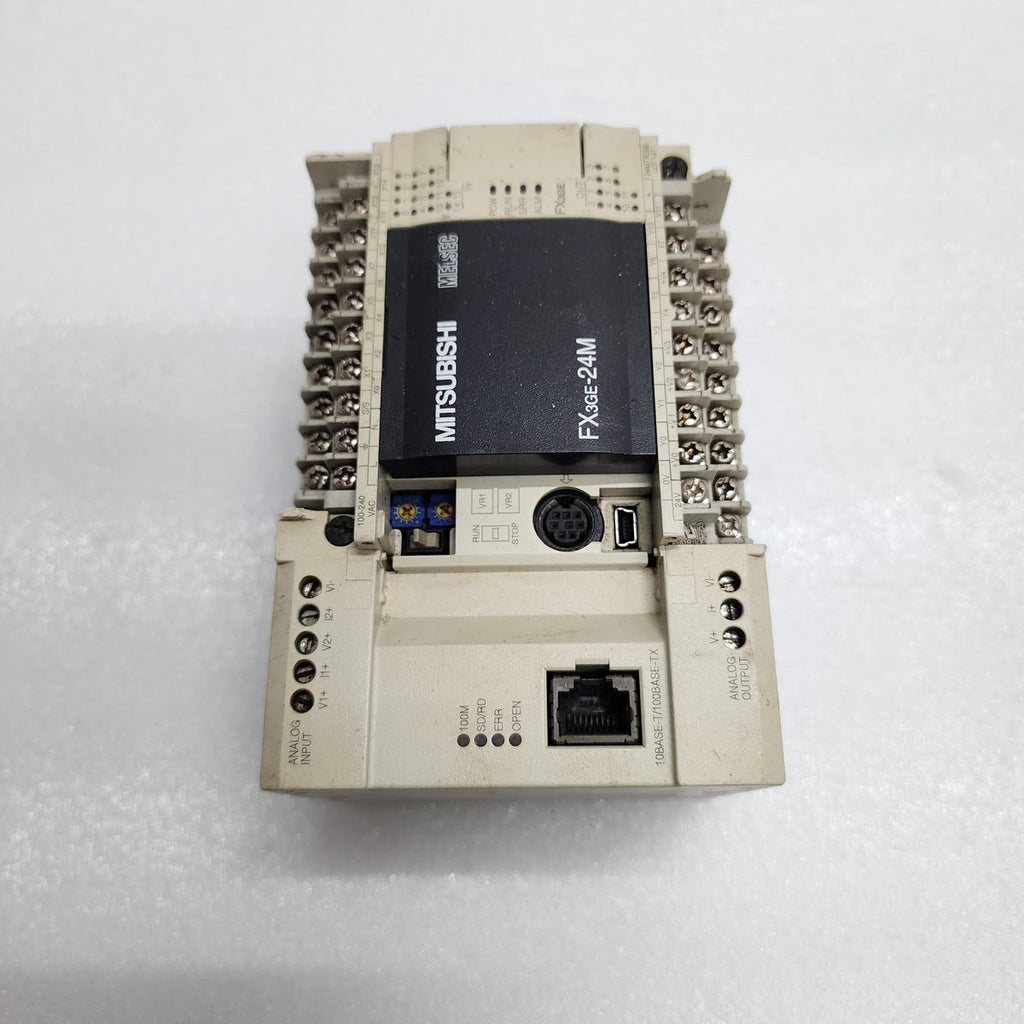 MITSUBISHI FX3GE-24MT/ESS PLC PROGRAMMABLE CONTROLLER 100-240V