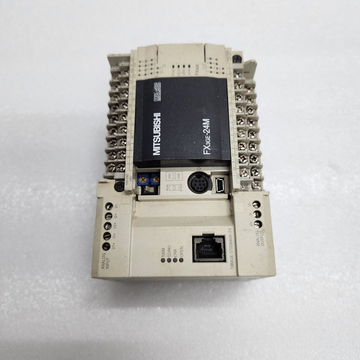 MITSUBISHI FX3GE-24MT/ESS PLC PROGRAMMABLE CONTROLLER 100-240V