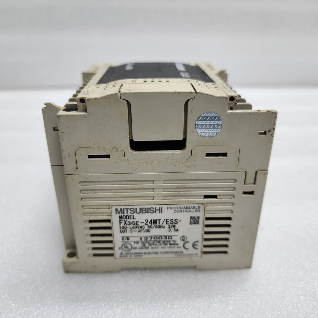 MITSUBISHI FX3GE-24MT/ESS PLC PROGRAMMABLE CONTROLLER 100-240V