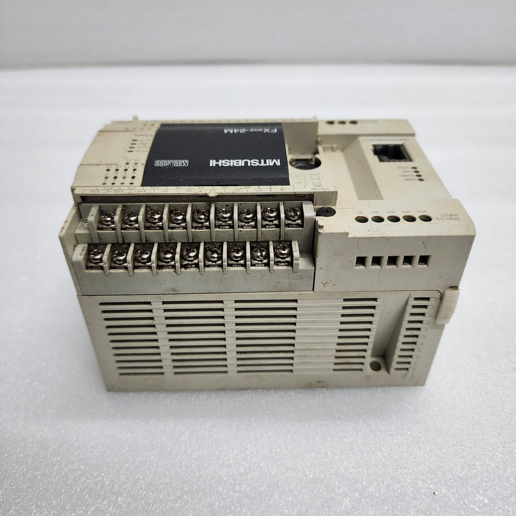 MITSUBISHI FX3GE-24MT/ESS PLC PROGRAMMABLE CONTROLLER 100-240V