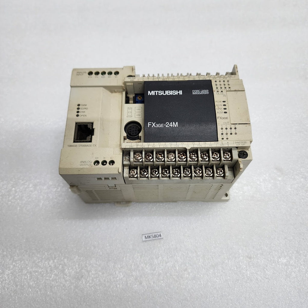MITSUBISHI FX3GE-24MT/ESS PLC PROGRAMMABLE CONTROLLER 100-240V