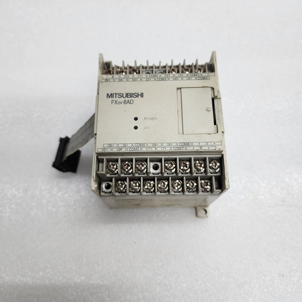 MITSUBISHI FX2N-8AD PLC PROGRAMMABLE CONTROLLER 24VDC