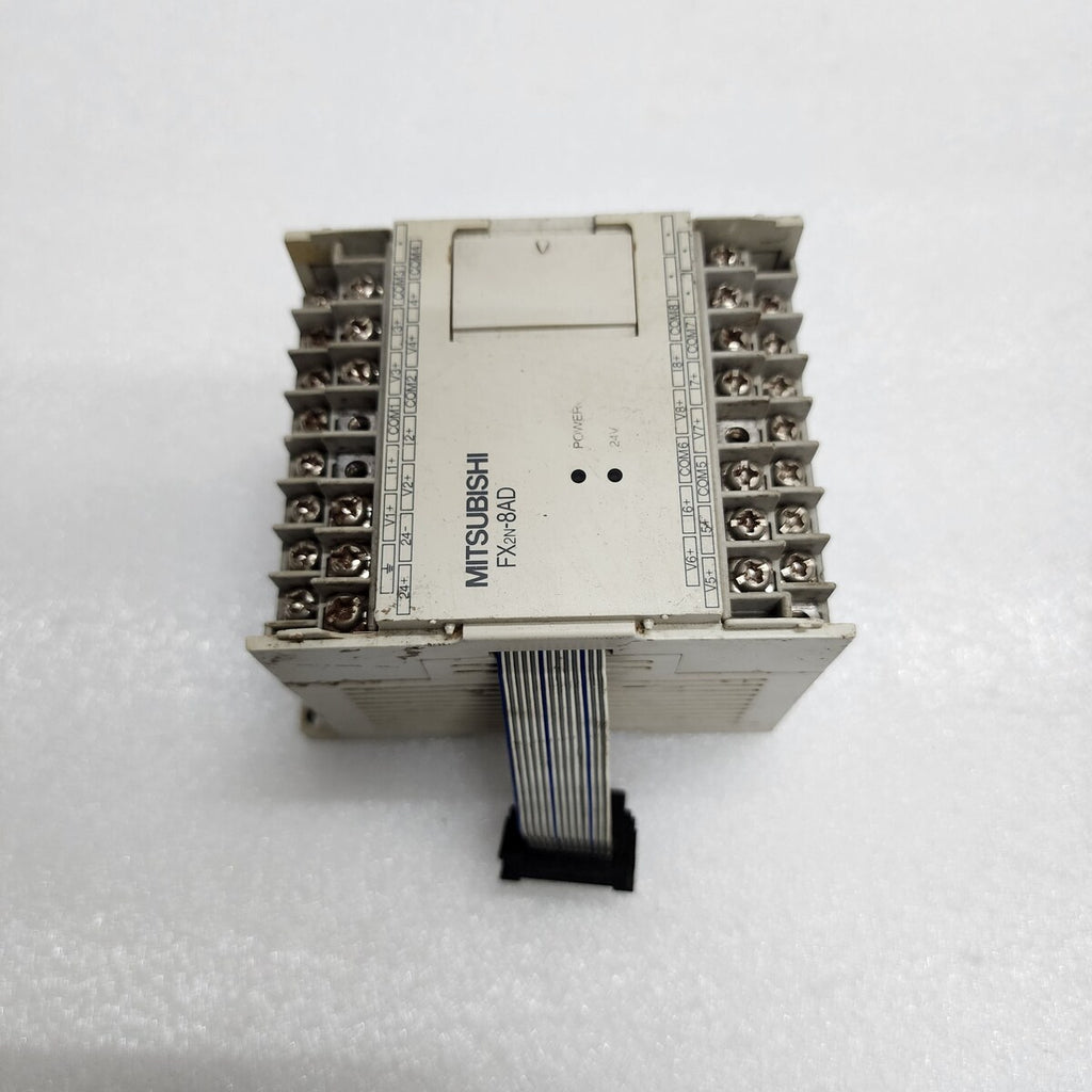 MITSUBISHI FX2N-8AD PLC PROGRAMMABLE CONTROLLER 24VDC