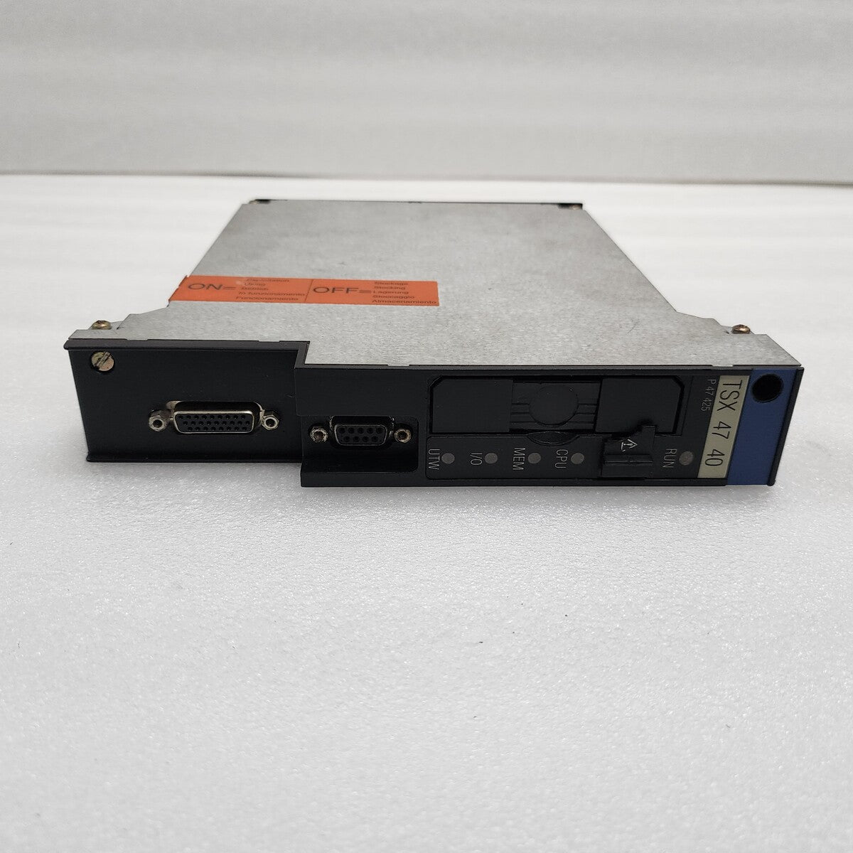 SCHNEIDER AUTOMATION TSX 47 40 PLC PROCESSOR
