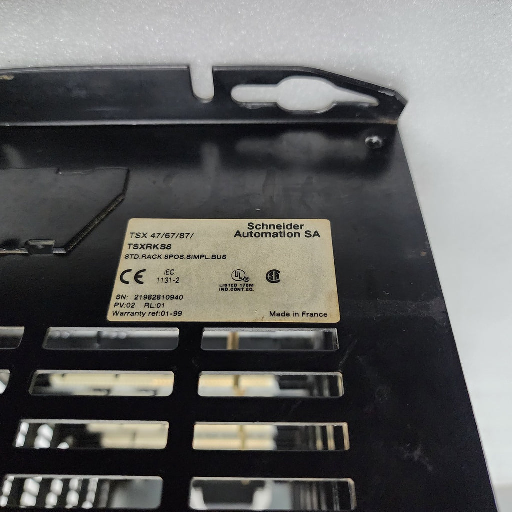TSXRKS8 STD.RACK 8POS. SIMPL. BUS