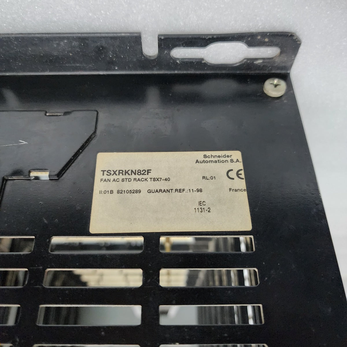SCHNEIDER AUTOMATION TSXRKN82F FAN AC STD RACK TSX7-40