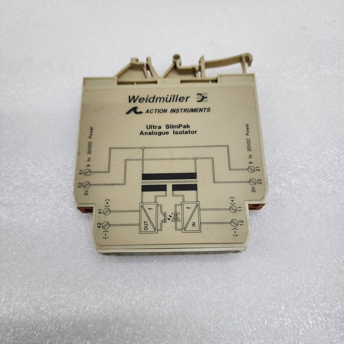 WEIDMULLER W408-00A3 ULTRA SLIMPAK ANALOGUE ISOLATOR 832765