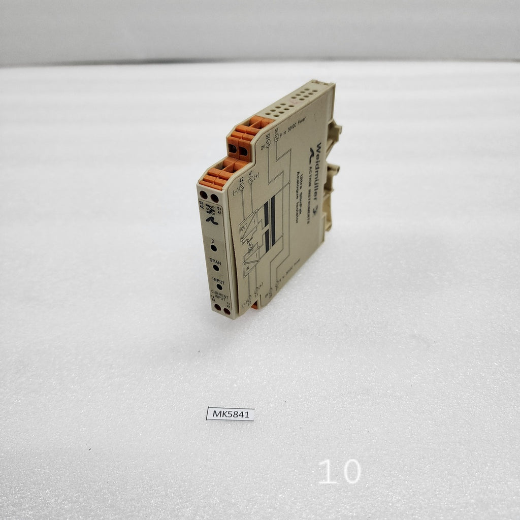 WEIDMULLER W408-00A3 ULTRA SLIMPAK ANALOGUE ISOLATOR 832765
