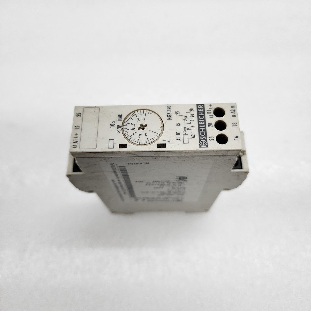 SCHLEICHER NGZ 320 TIMER RELAY ZG1W2R1-33-76-00A 24-240V AC/DC