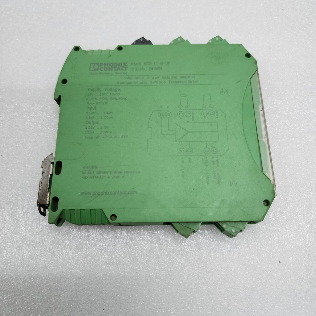 PHOENIX CONTACT MACX MCR-UI-UI-UP SIGNAL CONDITIONER 2811459