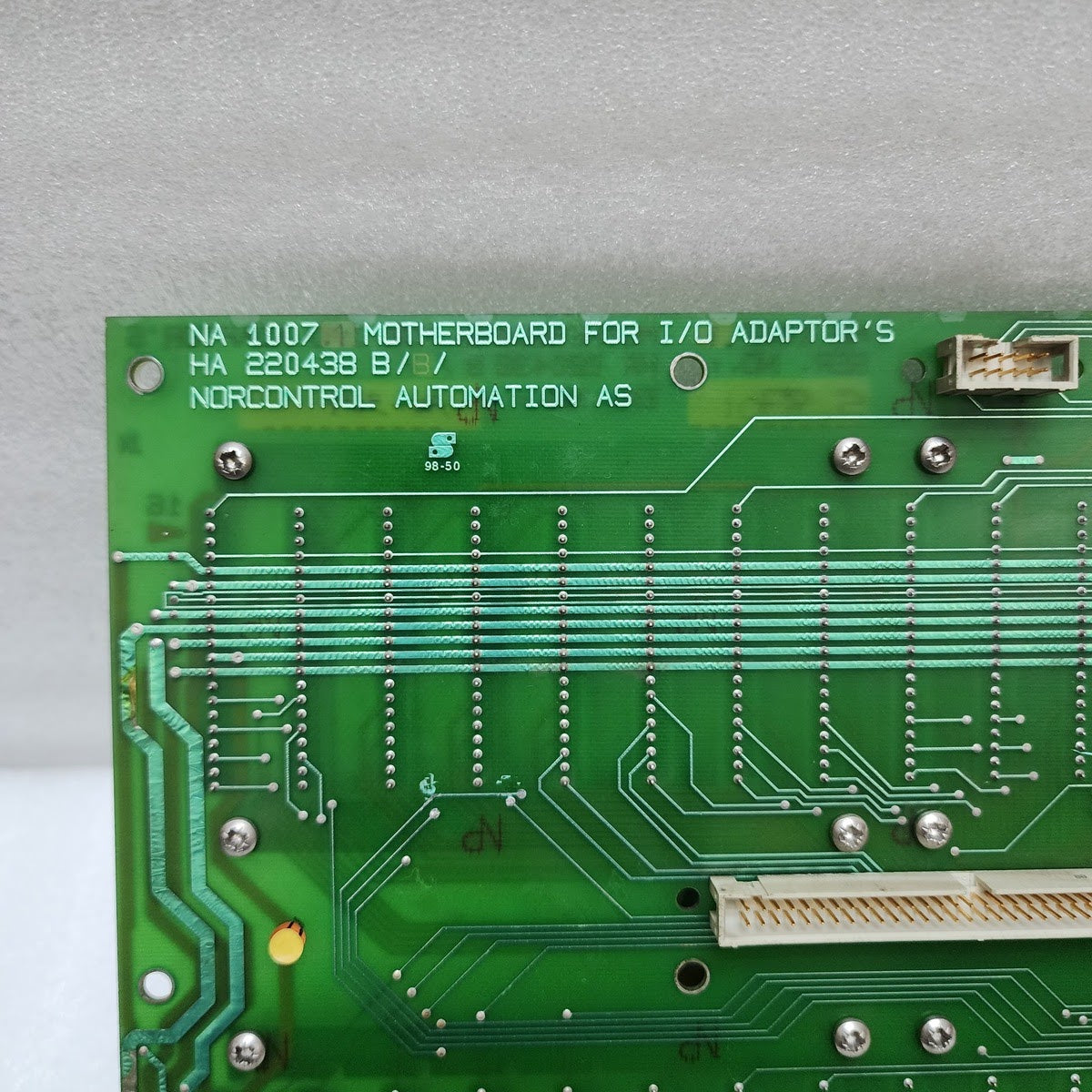 NORCONTROL AUTOMATION HA 220438 B MOTHERBOARD FOR I/O ADAPTOR
