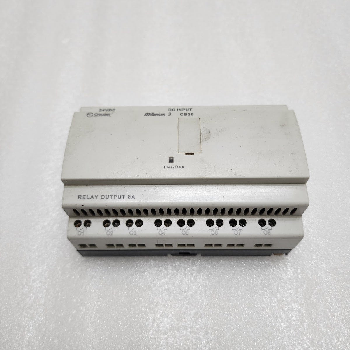 CROUZET CB20 MILLENIUM 3 PLC CONTROLLER 88970031 FOR PARTS NON WORKING