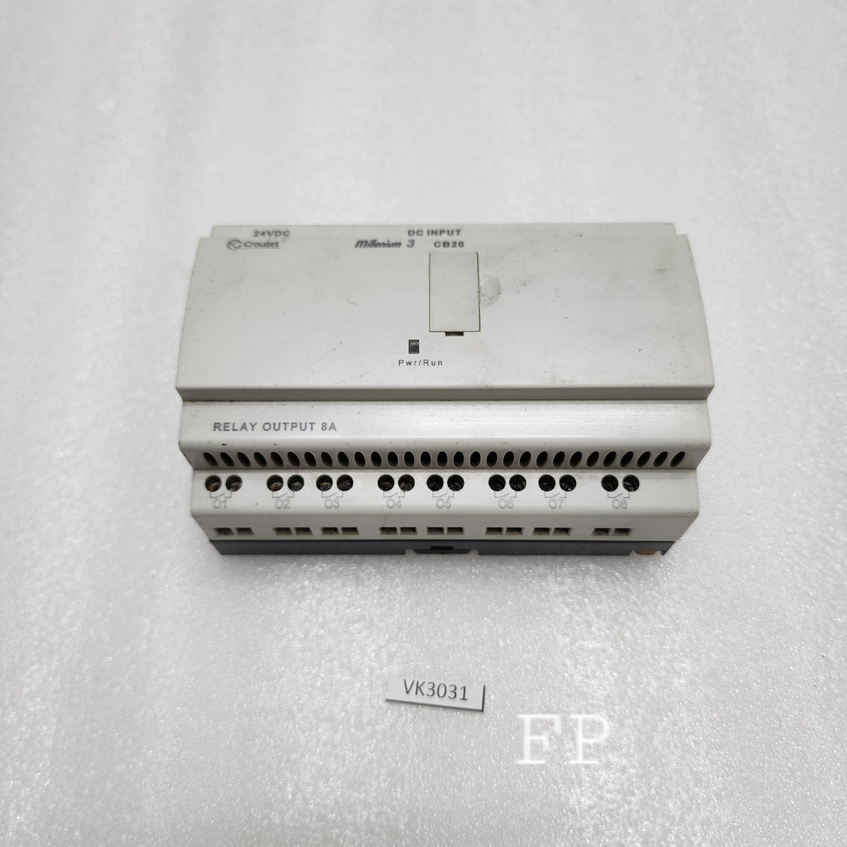 CROUZET CB20 MILLENIUM 3 PLC CONTROLLER 88970031 FOR PARTS NON WORKING