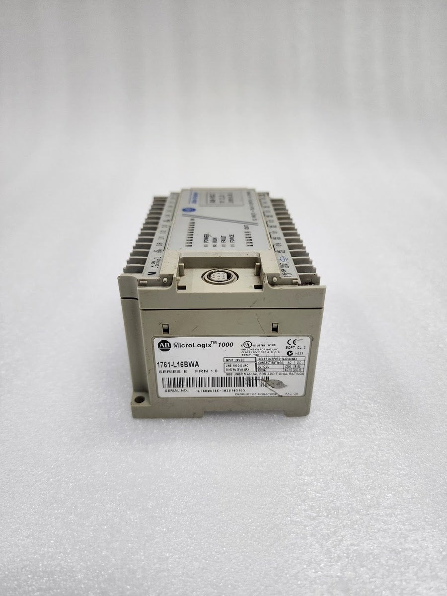 ALLEN BRADLEY CAT 1761-L16BWA SERIES E MICROLOGIX 1000