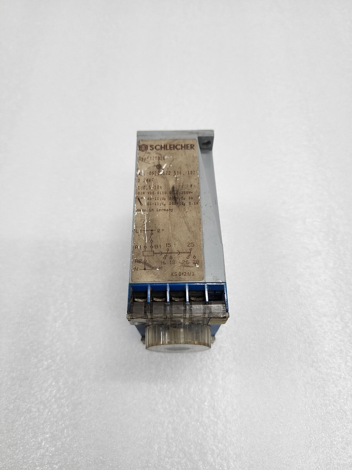 SCHLEICHER SZT320 TIME RELAY 24VAC/DC 0.5-10S