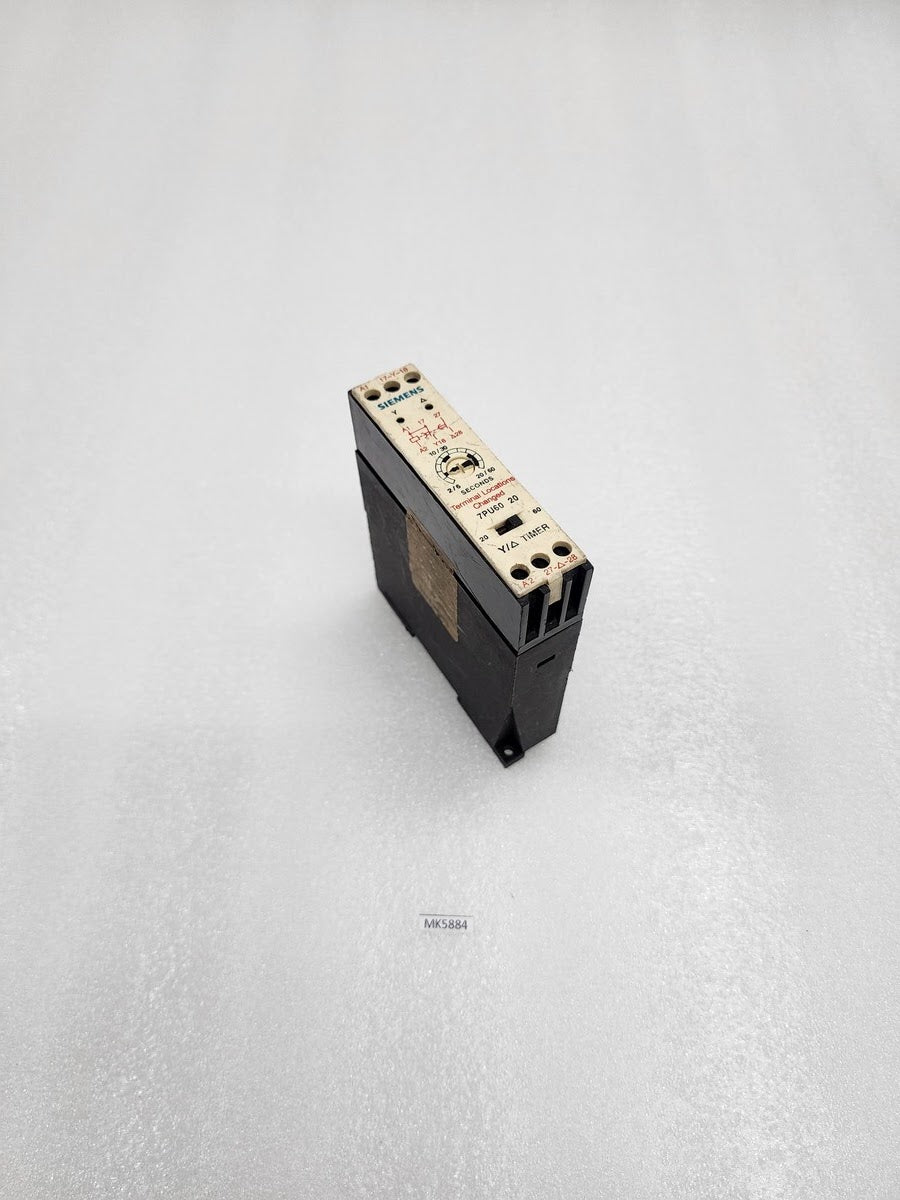 SIEMENS 7PU60 20-3NN2 TIMER 2-20S/6-60S