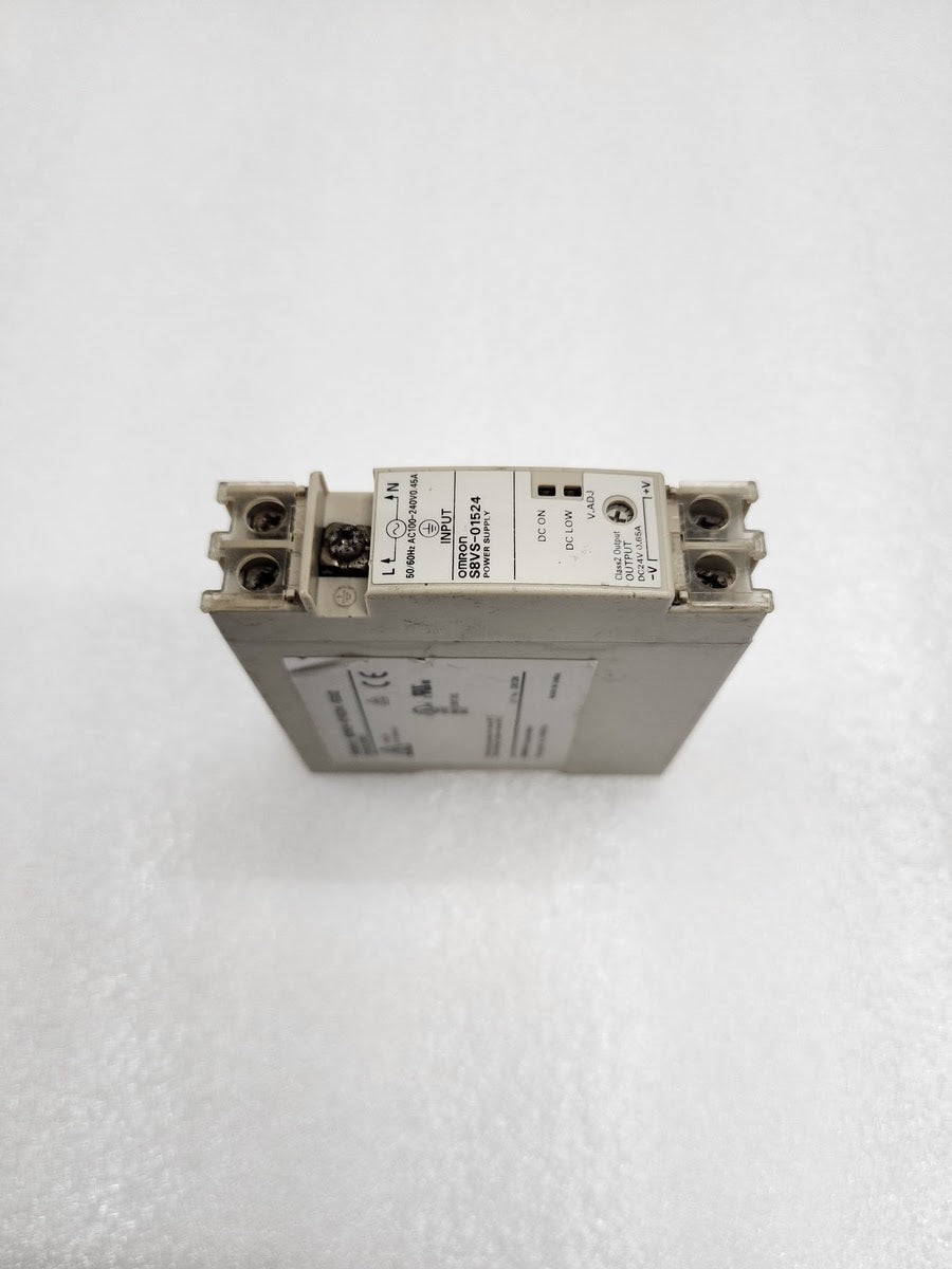 OMRON S8VS-01524 POWER SUPPLY 24VDC 0.65A