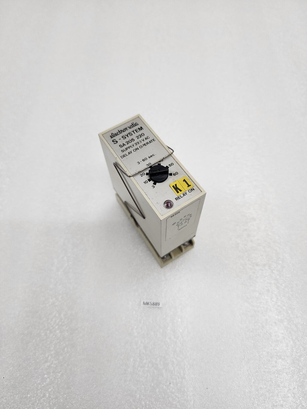 ELECTROMATIC S-SYSTEM SA 205 220 DELAY ON OPERATE 220V