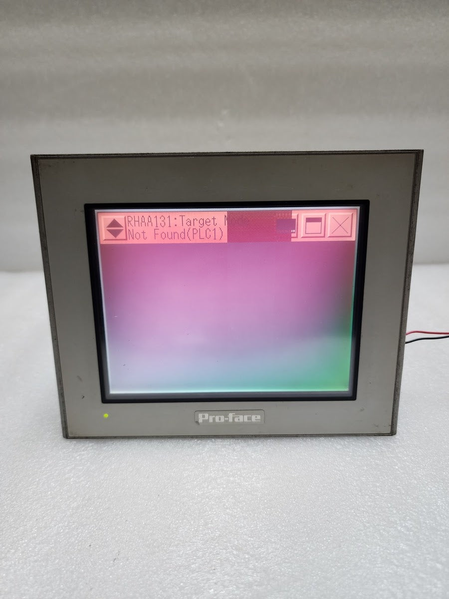 PROFACE 3280007-13 HMI OPERATOR PANEL AGP3301-L1-D24 24V DC REQUIRE REPAIRING