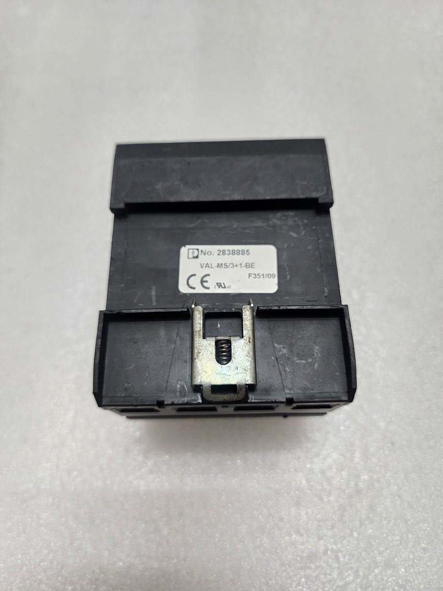 PHOENIX CONTACT VAL-MS/3+1-BE TYPE 2 SURGE PROTECTION BASE WITH SYS 320/3 B+C ST
