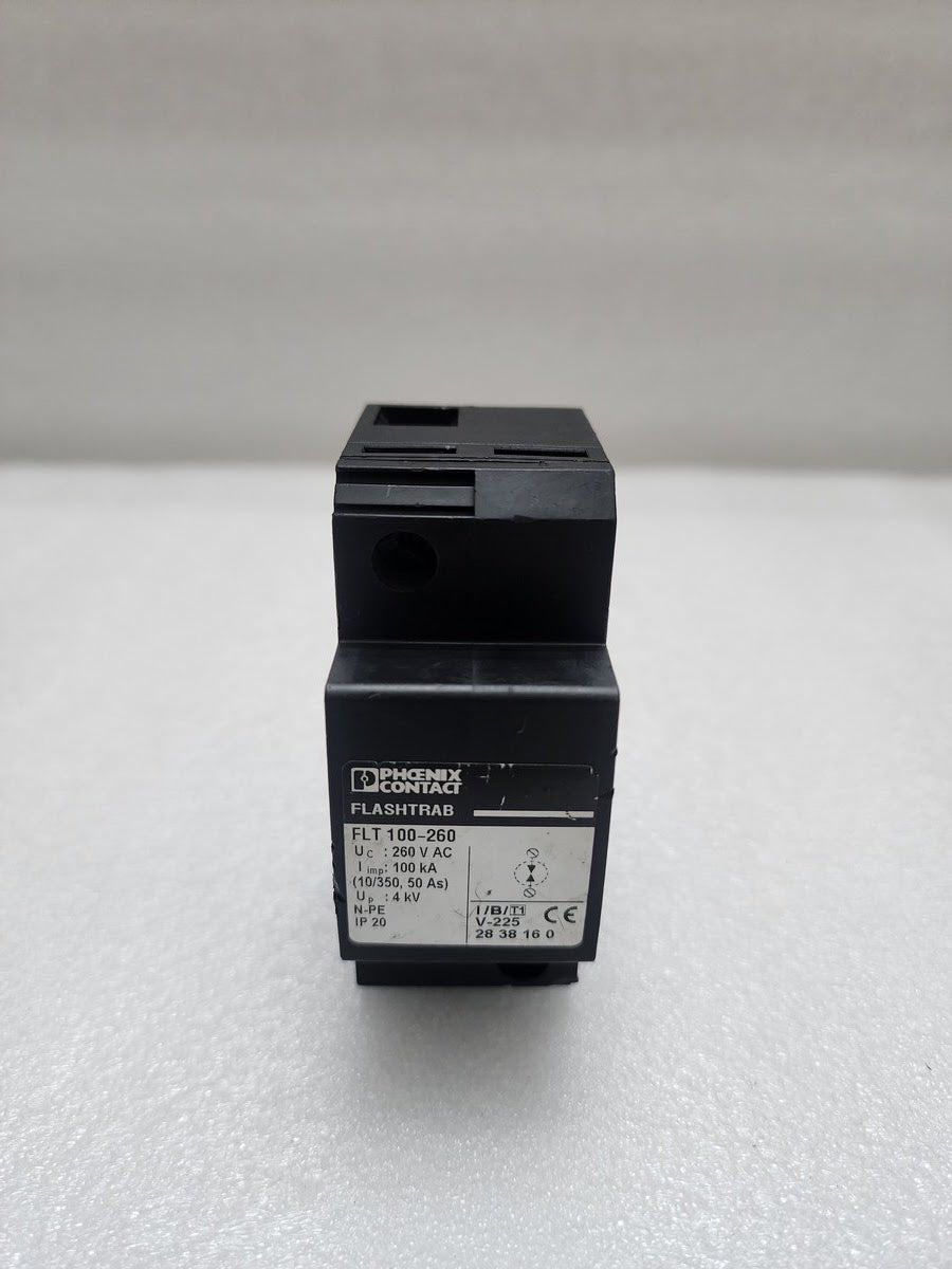 PHOENIX CONTACT FLT 100-260 I/B/T1 V-225 LIGHTNING CURRENT ARRESTER 2838160