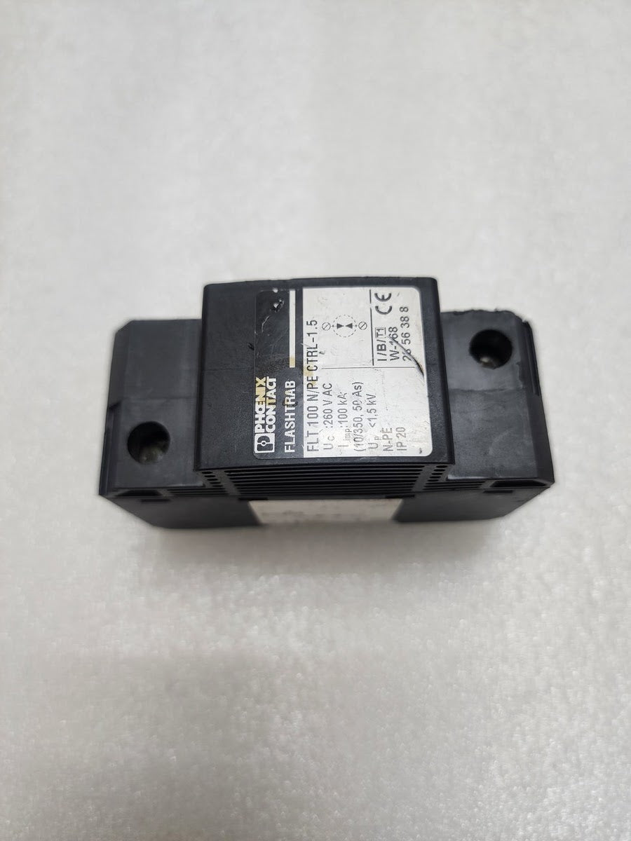 PHOENIX CONTACT FLT 100 N/PE CTRL-1.5 LIGHTNING ARRESTER 2856388 I/B/T1 W-168