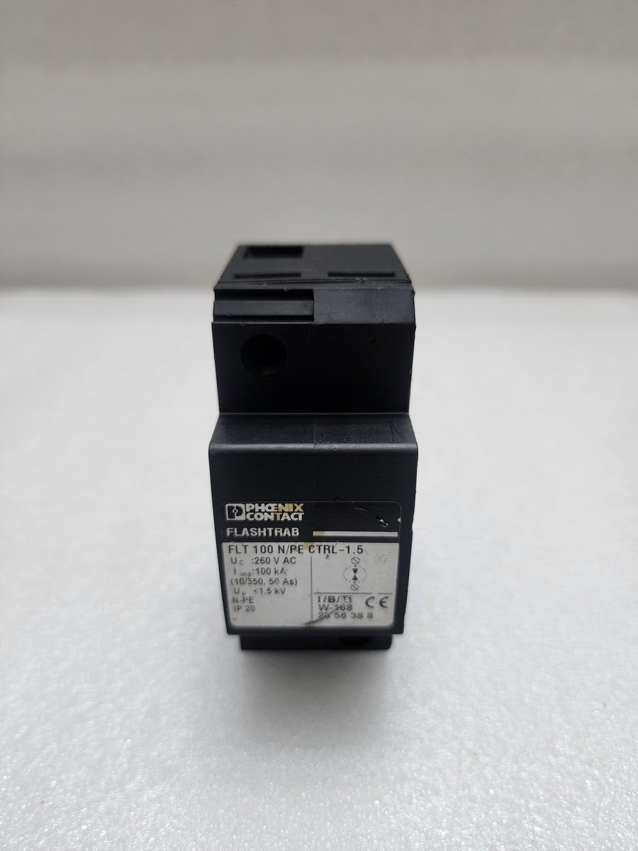 PHOENIX CONTACT FLT 100 N/PE CTRL-1.5 LIGHTNING ARRESTER 2856388 I/B/T1 W-168