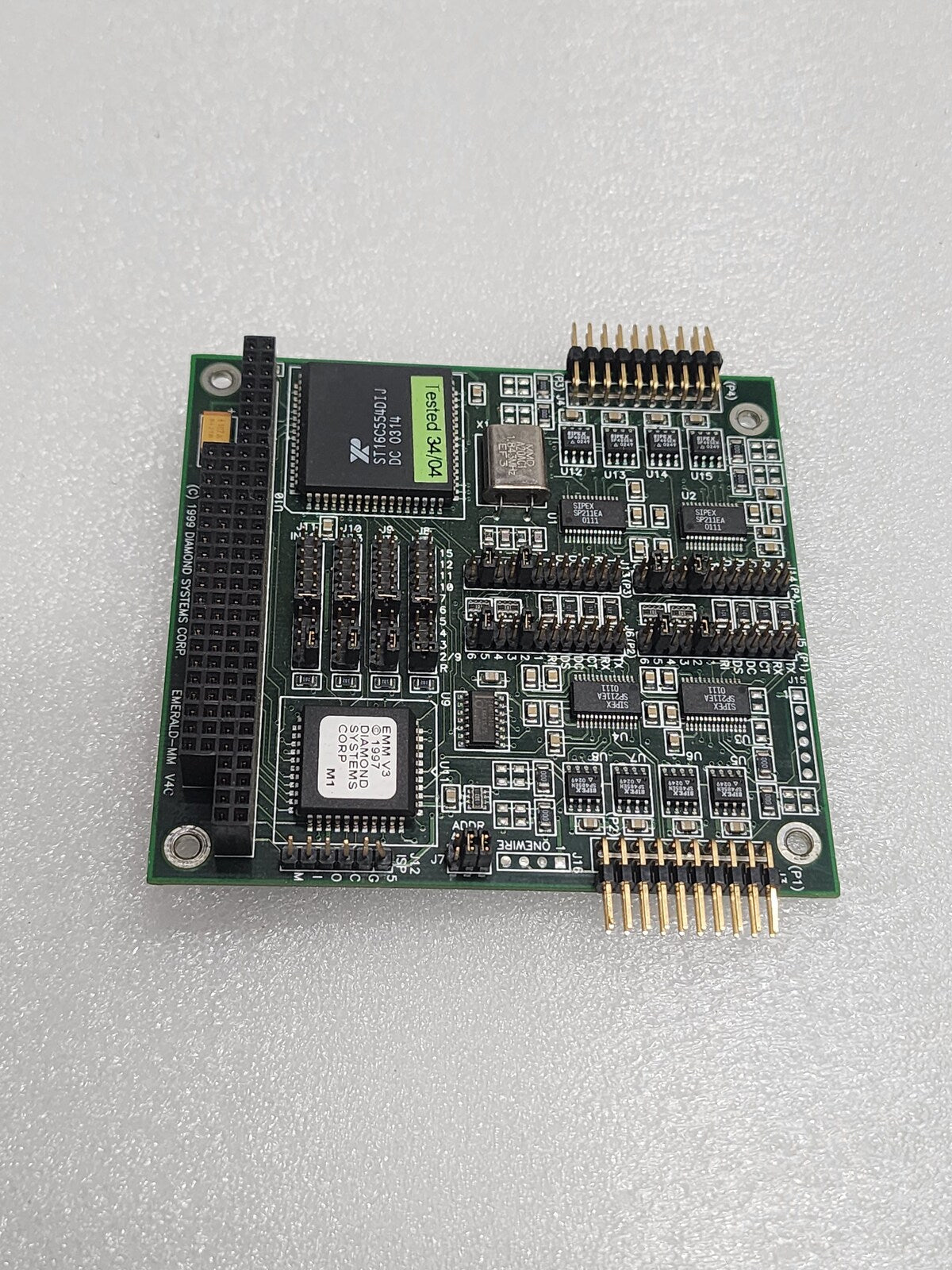 DIAMOND SYSTEM CORP EMM-4M-XT 4-PORT RS-232/422/485 PC/104 MODULE EMERALD-MM V4C