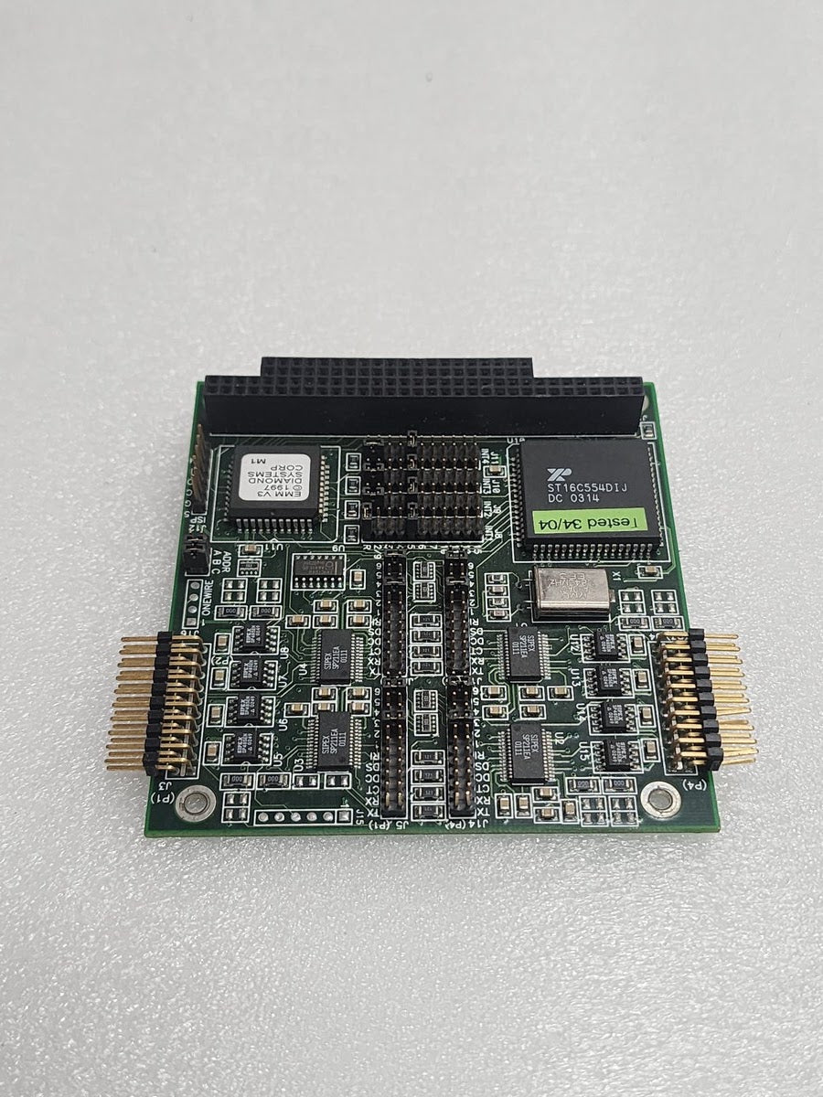 DIAMOND SYSTEM CORP EMM-4M-XT 4-PORT RS-232/422/485 PC/104 MODULE EMERALD-MM V4C