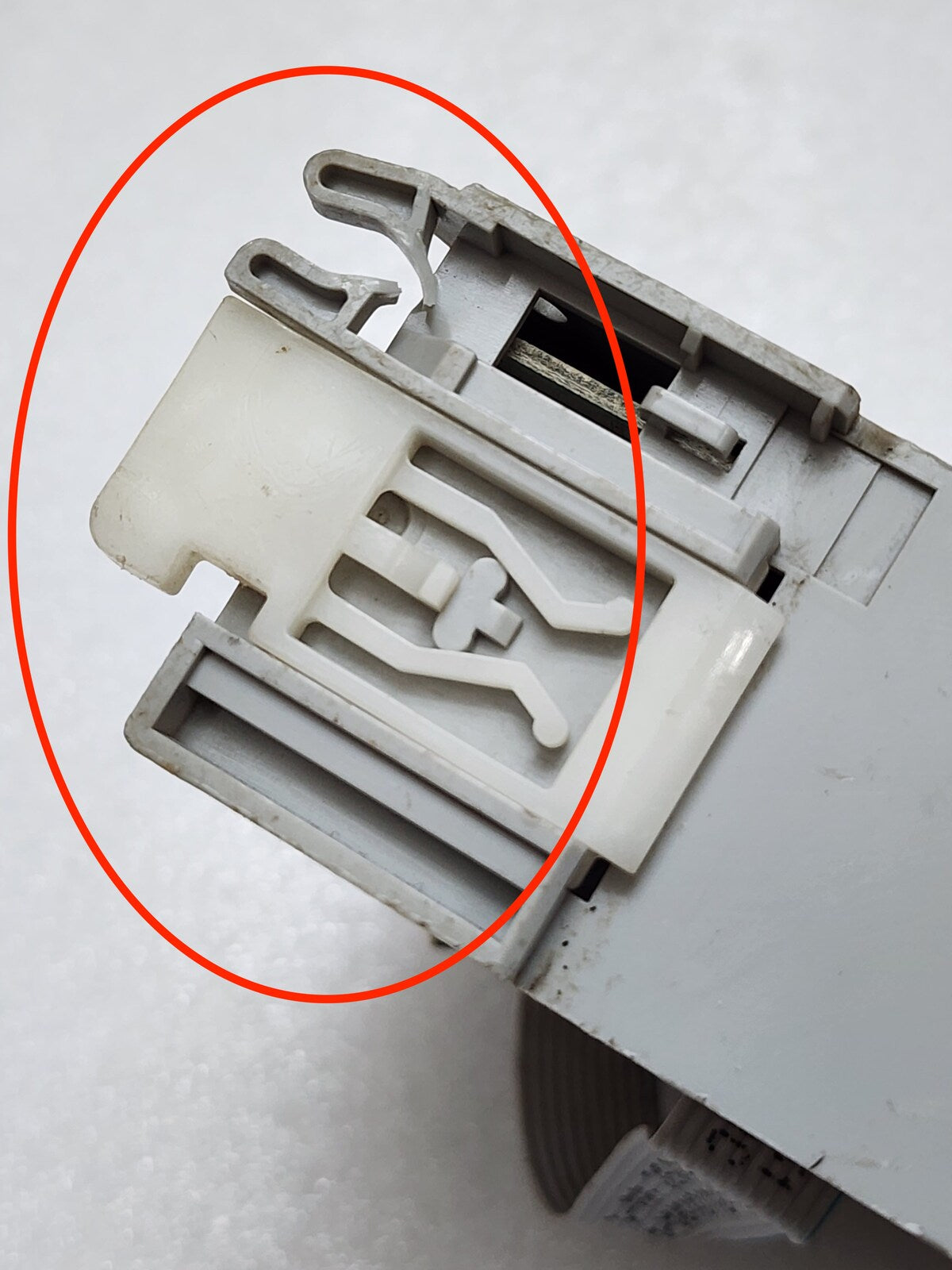 ALLEN BRADLEY CAT 1762-IF4 ANALOG INPUT MODULE DAMAGED BODY