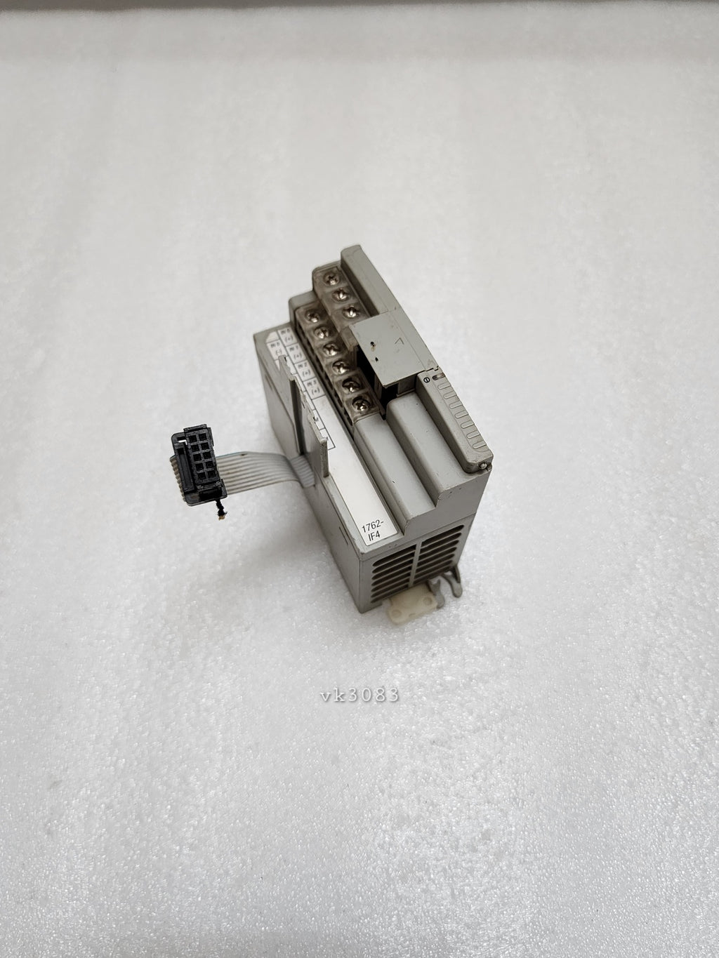 ALLEN BRADLEY CAT 1762-IF4 ANALOG INPUT MODULE DAMAGED BODY