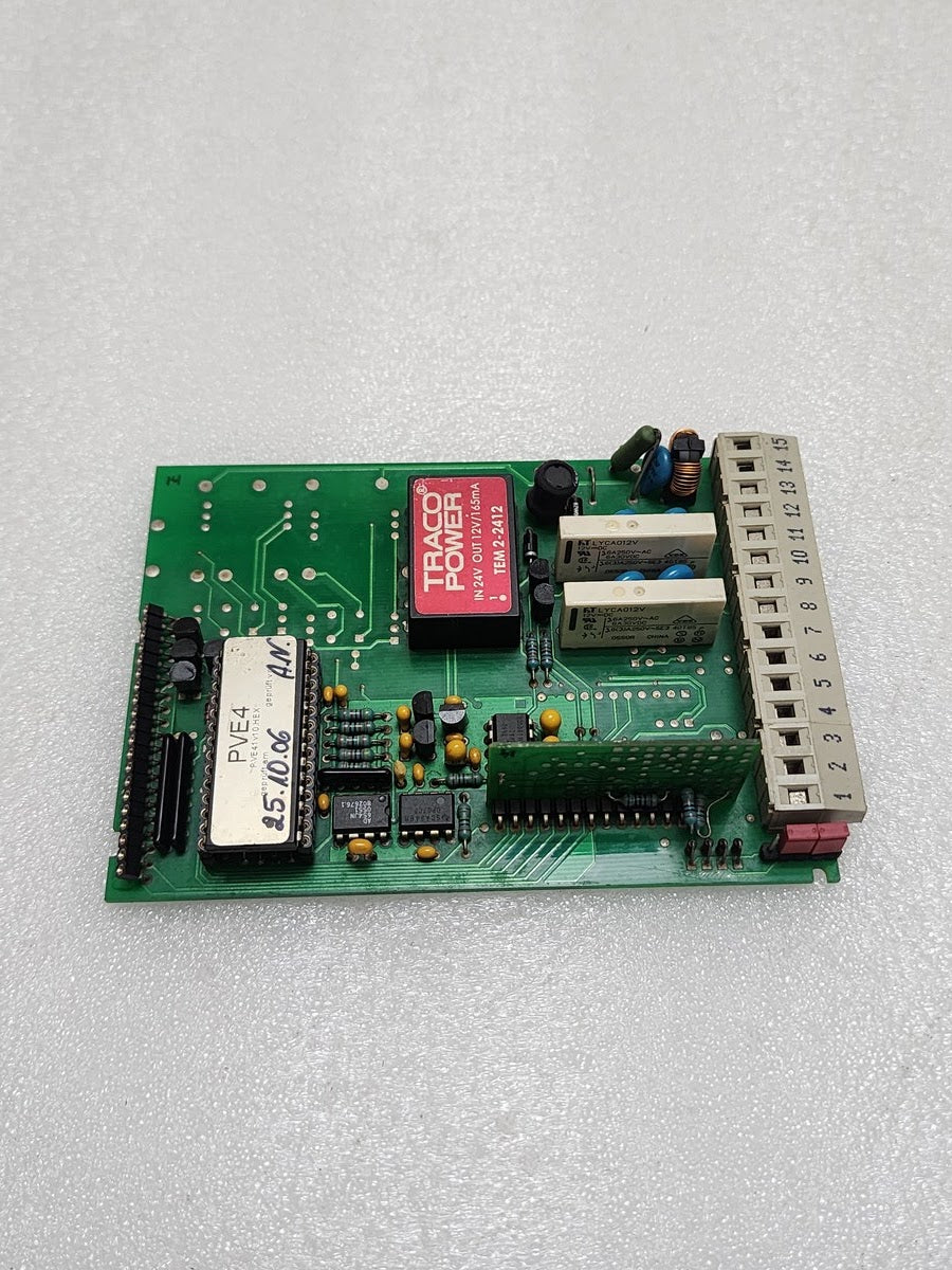 TRACO POWER TEM 2-2412 PCB PVE4 PVE41V10. HEX