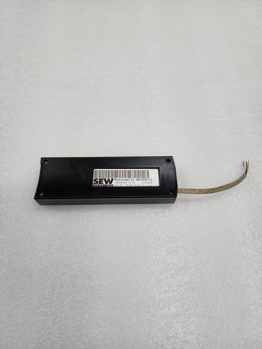 SEW EURODRIVE BEDIENERAT DBG60B-01 REMOTE 18204031.13.12