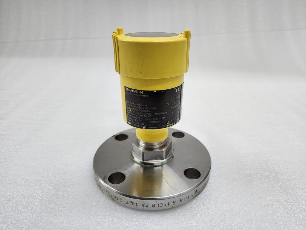 VEGA VEGABAR 64 PRESSURE TRANSMITTER BR64.XXGG1GHKMAX