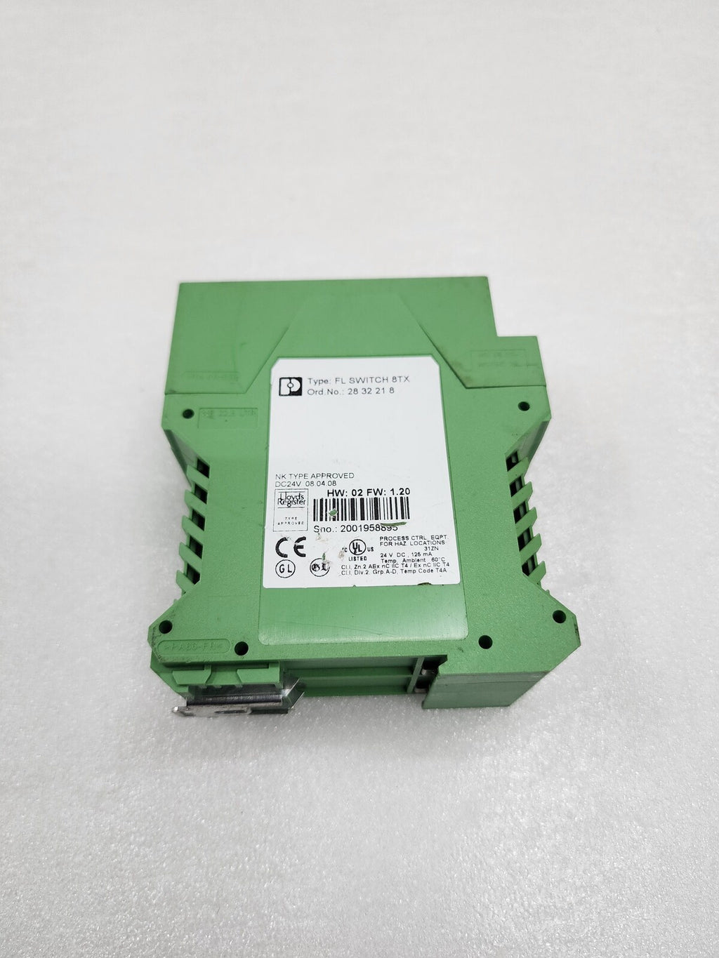 PHOENIX CONTACT FL SWITCH 8TX ETHERNET SWITCH 2832218