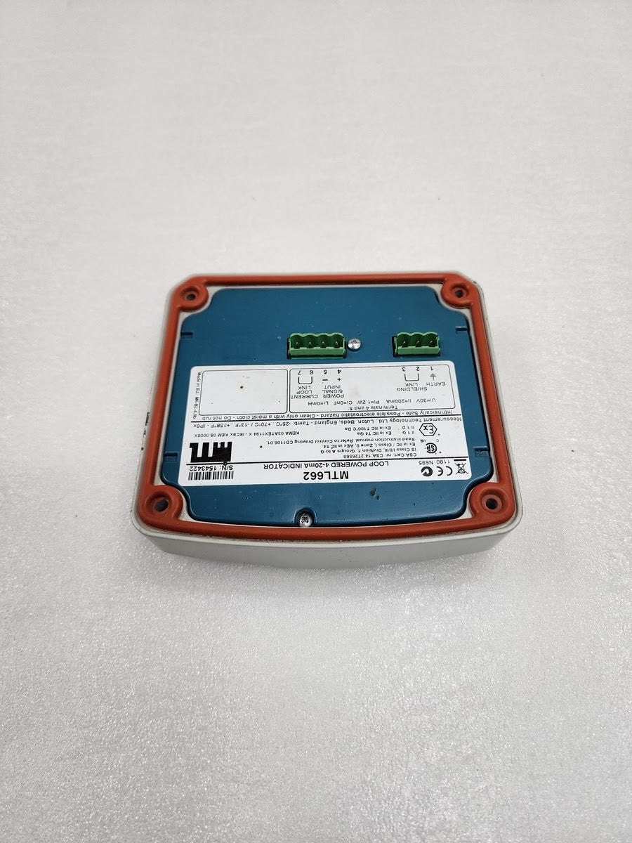MEASUREMENT TECHNOLOGY MTL662 LOOP POWERED 4-20mA INDICATOR
