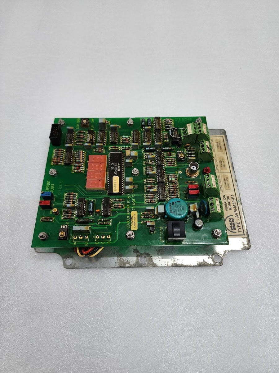 MAN B&W AVM-M30-B1 AXIAL VIBRATION MONITOR EEGHOLM AUTOMATIK 77.1228.73