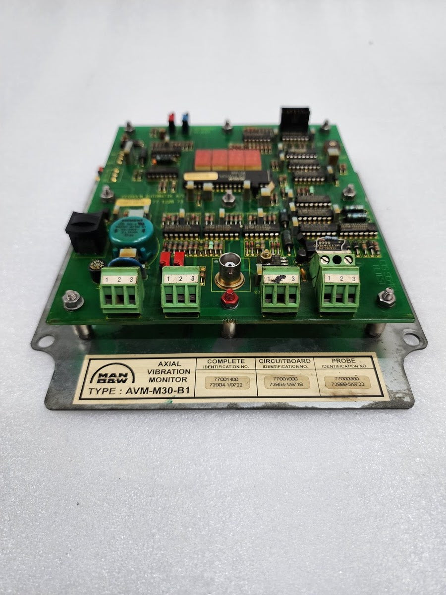 MAN B&W AVM-M30-B1 AXIAL VIBRATION MONITOR EEGHOLM AUTOMATIK 77.1228.73