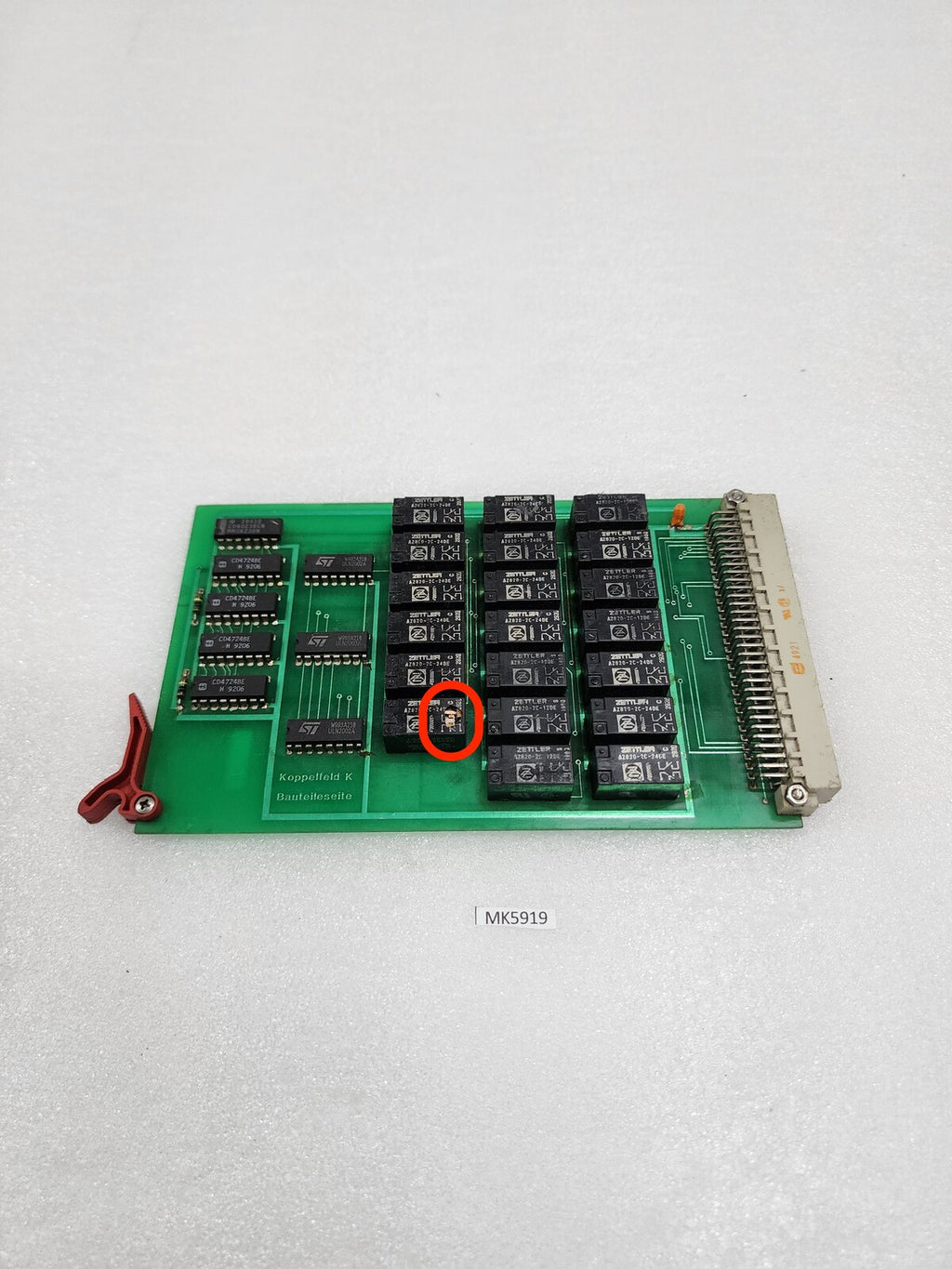 KOPPELFELD K BAUTEILESEITE CIRCUIT BOARD